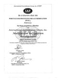Certificado IAF
