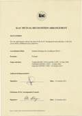 Certificado ILAC